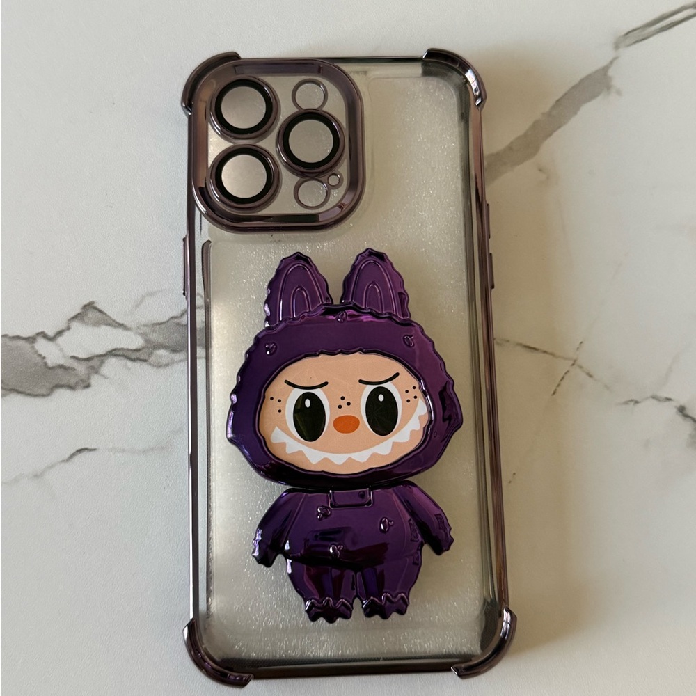 Purple Character Phone Case for iPhone 16PROMAX